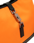 Jackie Shoulder Bag, &pound;320, Handbags, Black/Orange, Leather/Nylon, Other view